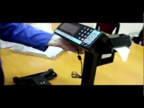 Весы-регистратор с печатью этикетки МАССА МК-15.2-RP-10-1 Видео