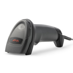 Сканер штрих-кода АТОЛ SB 2108 Plus, USB, чёрный